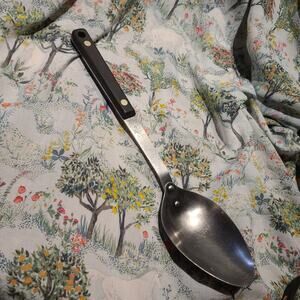 Ecko Flint Stainless Steel U.S.A. 11” Vintage Solid Serving Spoon
